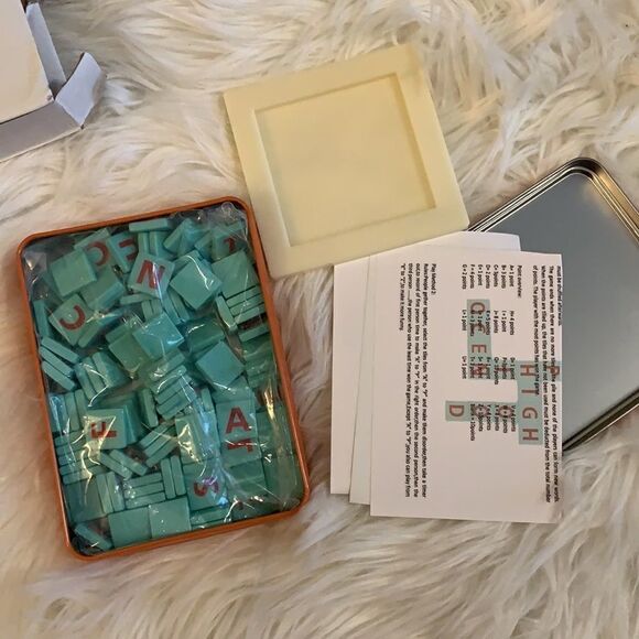 KAILE Scrabble tiles game.  2 in 1 educational game - Picture 5 of 7